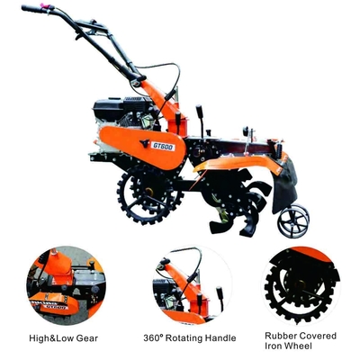 GT600 μίνι πηδάλιο 620mm ζωνών δύναμης έναρξη οπισθοχώρησης πλάτους οργώματος