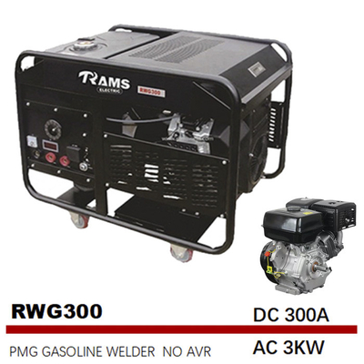 3kw ηλεκτρική έναρξη Genset 300 Amp μόνιμη γεννήτρια μαγνητών δεξαμενών αερίου οξυγονοκολλητών 30L