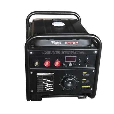 Μηχανή βενζίνης 15HP γεννητριών συγκόλλησης ηλεκτρικών τόξων RWG210AC 210A