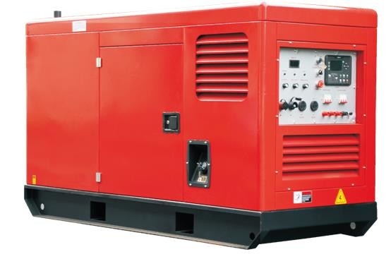 3 ηλεκτρική έναρξη πίνακα ελέγχου DC12V γεννητριών LCD συγκόλλησης diesel φάσης 400A σιωπηλή