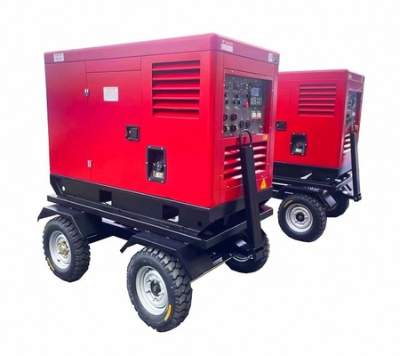 3 ηλεκτρική έναρξη πίνακα ελέγχου DC12V γεννητριών LCD συγκόλλησης diesel φάσης 400A σιωπηλή