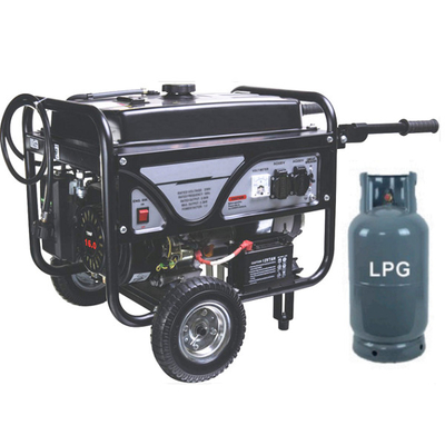 2.2KVA διπλό αέριο ήρεμο 68db αερίου NG LPG συνόλου γεννητριών καυσίμων φορητό ηλεκτρικό
