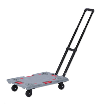 Ένα πτυσσόμενο καροτσάκι ISO9001 150kg κάρρων χελωνών Spliceable χεριών ΣΙΩΠΗΛΌ