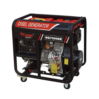 190FD φορητό ηλεκτρικό diesel Genset 120V 220V 240V γεννητριών 60HZ 6kw
