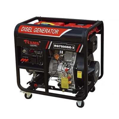 190FD φορητό ηλεκτρικό diesel Genset 120V 220V 240V γεννητριών 60HZ 6kw