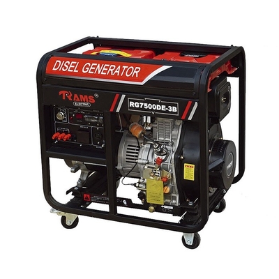 190FD φορητό ηλεκτρικό diesel Genset 120V 220V 240V γεννητριών 60HZ 6kw