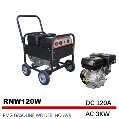 RNW120W βενζίνη 120 Amp μόνιμος μαγνήτης εναλλασσόμενου ρεύματος 3kw γεννητριών οξυγονοκολλητών