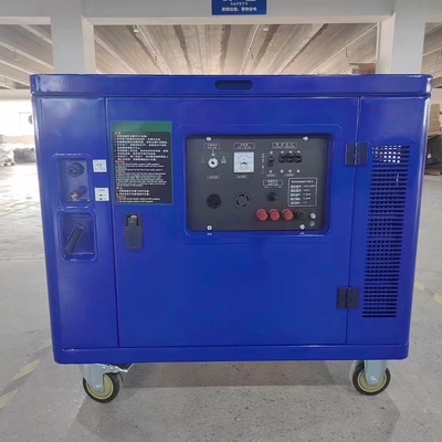 κινητή σιωπηλή γεννήτρια 7.5kw δύναμης 220V 110V 120V με τον υγιή θόλο απόδειξης