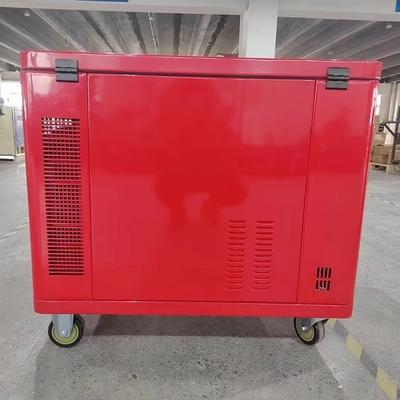 7.5kw σιωπηλές κινητές σιωπηλές γεννήτριες τρόπου μηχανών γεννητριών 16HP βενζίνης
