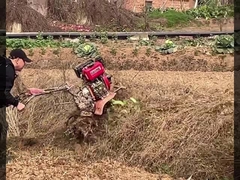 Μίνι 4-WD-μόνο ωθημένο 180mm δύναμης #directconnecte#MiniPowerTiller#Easyclimb πηδαλίων